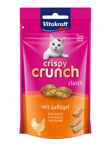 Vitakraft Crispy Crunch With Poultry Cat Treats 60g | Perromart Online Pet Store Singapore