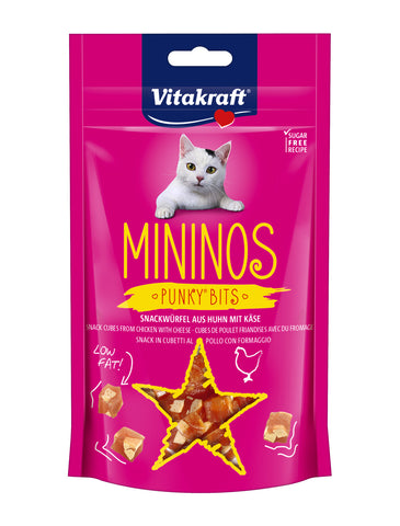 Vitakraft  Mininos Chicken Cheese Cat Treats 40g | Perromart Online Pet Store Singapore