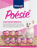 Vitakraft Poesie Hearts Turkey, Carrot & Spinach in Sauce Tray 85g | Perromart Online Pet Store Singapore