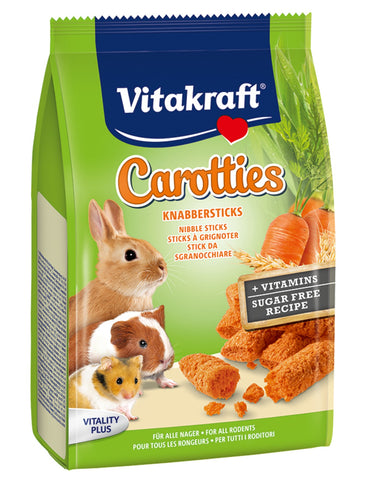 Vitakraft Carrotties Nibble Sticks Small Pet Treats 50g | Perromart Online Pet Store Singapore