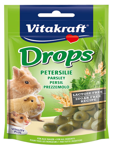 Vitakraft Drops Parsley Small Pet Treats75g | Perromart Online Pet Store Singapore