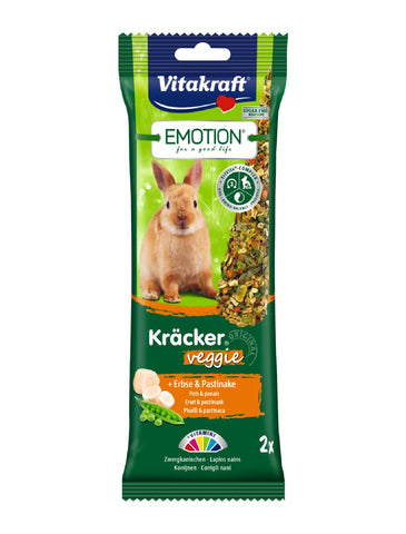 Vitakraft Emotion Kracker Veggie Rabbit Treats | Perromart Online Pet Store Singapore