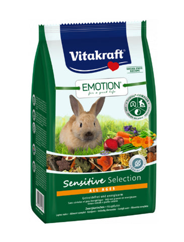 Vitakraft Emotion Sensitive Selection Rabbit Food 600g | Perromart Online Pet Store Singapore