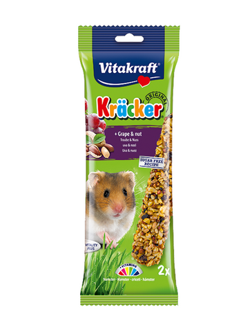 Vitakraft Kracker Grape Hamster Treats 2pcs | Perromart Online Pet Store Singapore