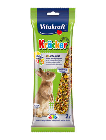 Vitakraft Kracker Multi-Vitamin Rabbit Treats 2pcs | Perromart Online Pet Store Singapore