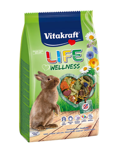 Vitakraft Life Wellness Rabbit Food 600g | Perromart Online Pet Store Singapore