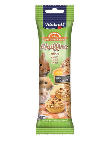 Vitakraft Muffins Nuts Small Pet Treats18g | Perromart Online Pet Store Singapore