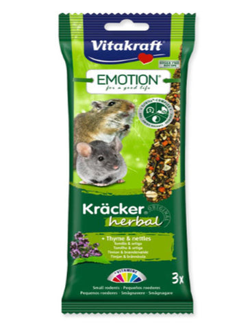 Vitakraft Emotion Kracker Herbal Small Pet Treats | Perromart Online Pet Store Singapore